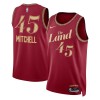 Canotte Uomo Cleveland Cavaliers Donovan Mitchell Nike 2023-24 City Edition Swingman